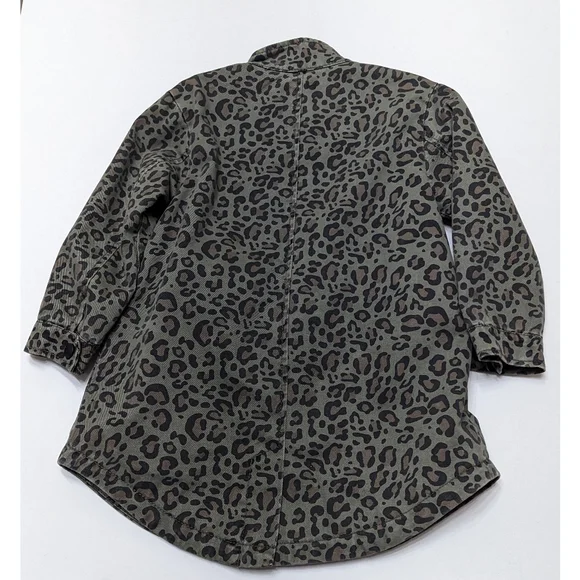 ZARA GIRLS Animal Print Jacket With Removable Inner Vest Size 5